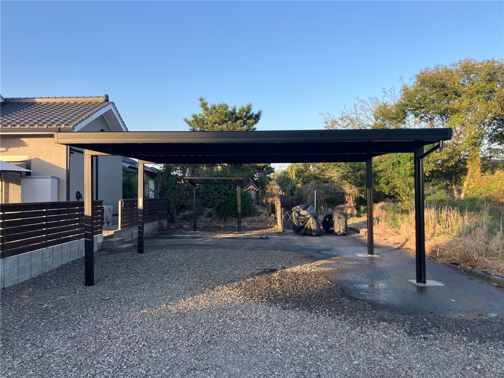 カーポートミニ　施工後