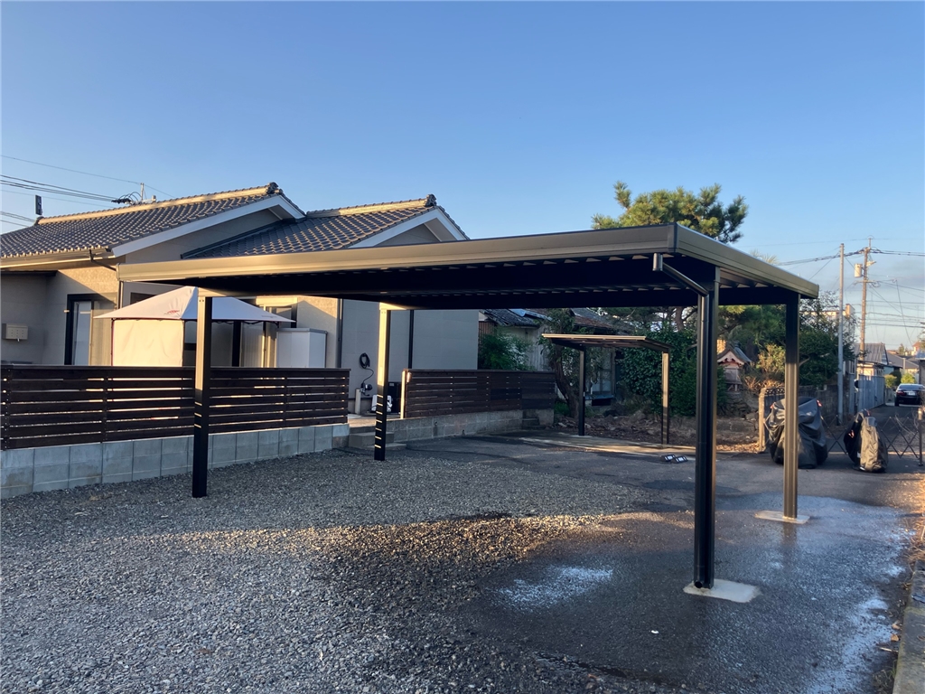 カーポートミニ　施工後