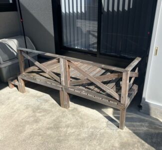 施工前　ウッドデッキ