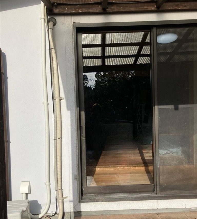 ガラス効果　施工後