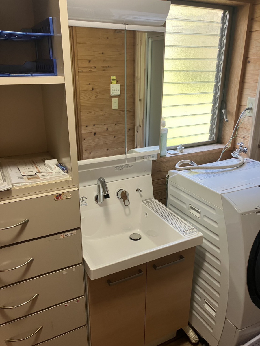 洗面化粧台リフォーム 施工後